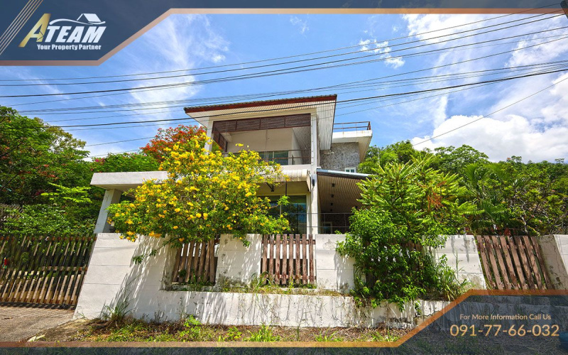 Hua Hin house for sale, Highland Seaview Village, sea view home Hua Hin, rooftop house Thailand, renovate house Hua Hin, affordable villa Hua Hin, Hua Hin real estate, mountain view house, Hua Hin renovation opportunity, property near Hua Hin beach