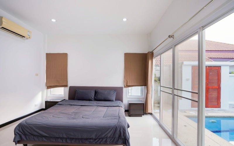 Hpool villa Hua Hin, Hin Lek Fai house for sale, freehold villa Hua Hin, 3 bedroom villa Hua Hin, Hua Hin property, house near Hua Hin beach, villa with no common fees, Hua Hin real estate, budget villa Hua Hin, villa for retirees Thailand

