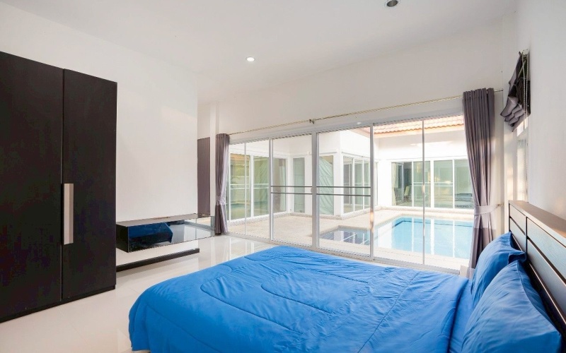 Hpool villa Hua Hin, Hin Lek Fai house for sale, freehold villa Hua Hin, 3 bedroom villa Hua Hin, Hua Hin property, house near Hua Hin beach, villa with no common fees, Hua Hin real estate, budget villa Hua Hin, villa for retirees Thailand

