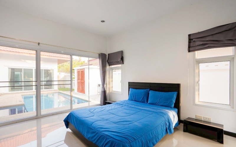 Hpool villa Hua Hin, Hin Lek Fai house for sale, freehold villa Hua Hin, 3 bedroom villa Hua Hin, Hua Hin property, house near Hua Hin beach, villa with no common fees, Hua Hin real estate, budget villa Hua Hin, villa for retirees Thailand

