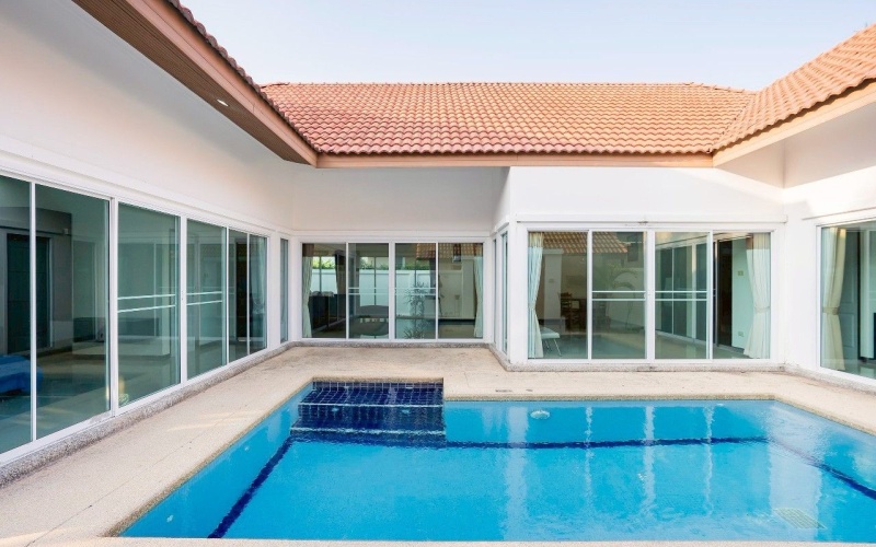 Hpool villa Hua Hin, Hin Lek Fai house for sale, freehold villa Hua Hin, 3 bedroom villa Hua Hin, Hua Hin property, house near Hua Hin beach, villa with no common fees, Hua Hin real estate, budget villa Hua Hin, villa for retirees Thailand

