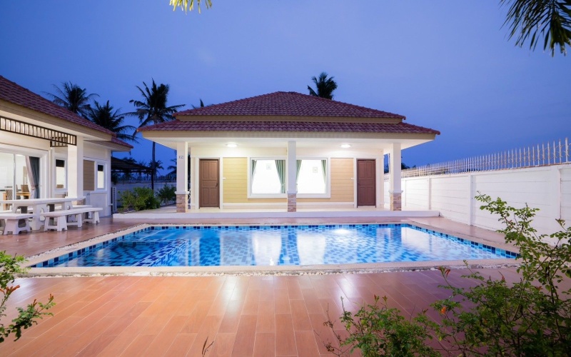 4 bedroom pool villa Hua Hin, Hin Lek Fai house for sale, freehold villa Hua Hin, Hua Hin property for sale, large villa Hua Hin, no common fees, family villa Hua Hin, budget pool villa Thailand, real estate Hua Hin, house with land Hua Hin

