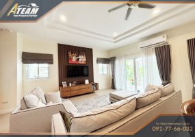 hua hin house for sale, pool villa hua hin, 3 bedroom villa thailand, fully furnished home hua hin, thai and western kitchen, hua hin property 7.8m, ready to move in, real estate hua hin, affordable house hua hin, storage room villa

