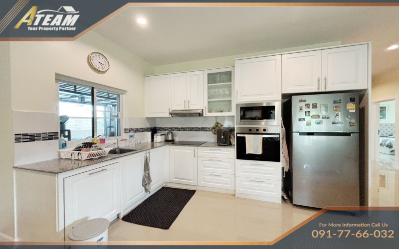 hua hin house for sale, pool villa hua hin, 3 bedroom villa thailand, fully furnished home hua hin, thai and western kitchen, hua hin property 7.8m, ready to move in, real estate hua hin, affordable house hua hin, storage room villa

