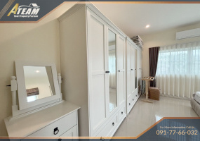 hua hin house for sale, pool villa hua hin, 3 bedroom villa thailand, fully furnished home hua hin, thai and western kitchen, hua hin property 7.8m, ready to move in, real estate hua hin, affordable house hua hin, storage room villa

