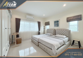 hua hin house for sale, pool villa hua hin, 3 bedroom villa thailand, fully furnished home hua hin, thai and western kitchen, hua hin property 7.8m, ready to move in, real estate hua hin, affordable house hua hin, storage room villa

