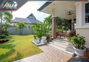 hua hin house for sale, pool villa hua hin, 3 bedroom villa thailand, fully furnished home hua hin, thai and western kitchen, hua hin property 7.8m, ready to move in, real estate hua hin, affordable house hua hin, storage room villa


