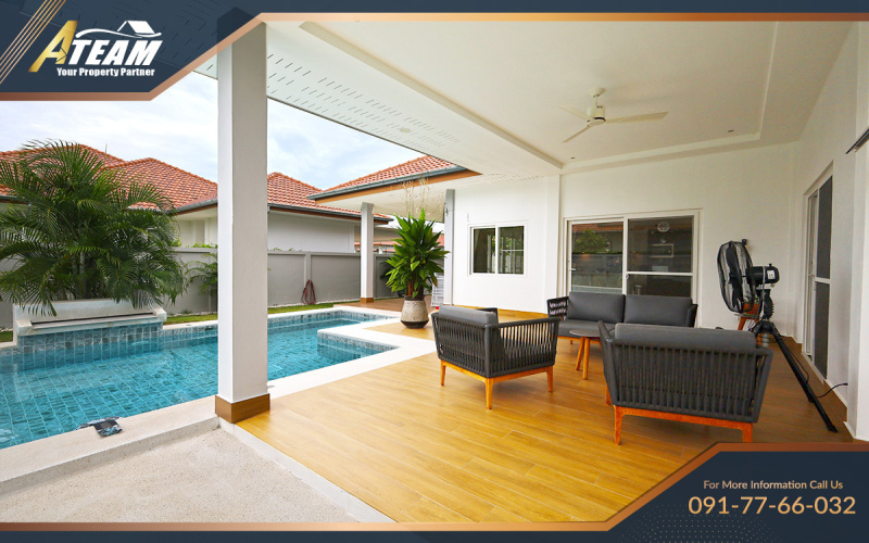 Hua Hin, Hua Hin Center , 3 Bedrooms, 2 Bathrooms, House / Villa, For Sale, ,1910, A-Team Real estate