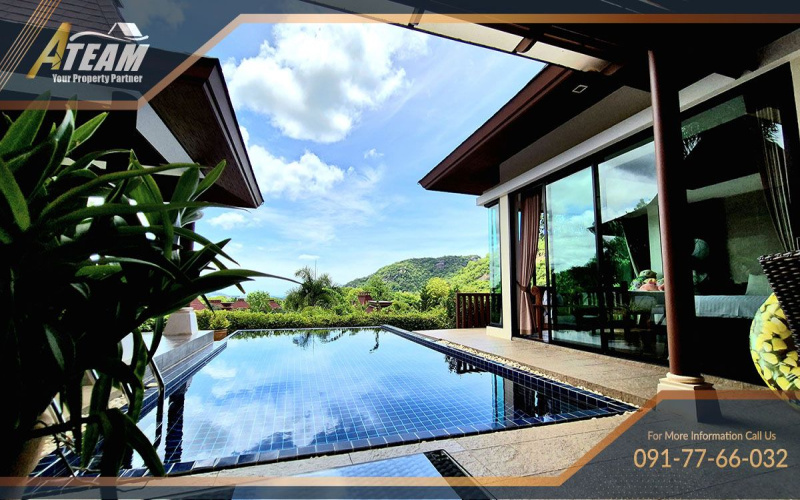 Khao Tao villa for sale, sea view villa Hua Hin, Panorama Pool Villas, Hua Hin property, 3-bedroom pool villa, freehold villa Thailand, house for sale Khao Tao, Hua Hin real estate, pool villa near beach, private garden villa