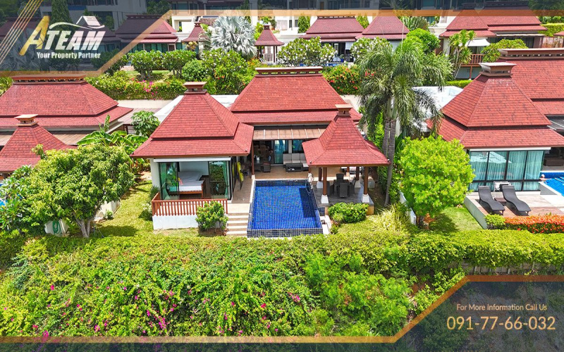 Khao Tao villa for sale, sea view villa Hua Hin, Panorama Pool Villas, Hua Hin property, 3-bedroom pool villa, freehold villa Thailand, house for sale Khao Tao, Hua Hin real estate, pool villa near beach, private garden villa